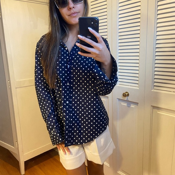 Polka Dot Women's Top - Picture 3 of 7